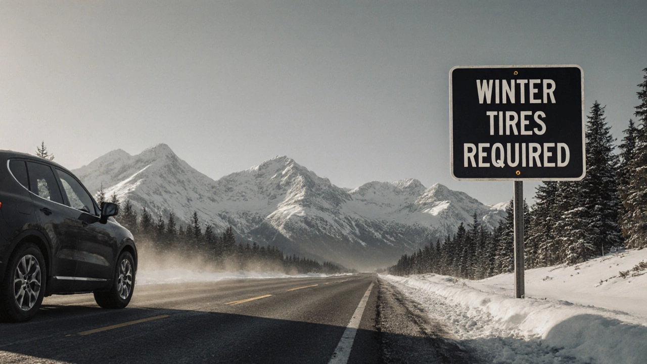 Каковы требования к зимним шинам в Британской Колумбии: что нужно знать водителям в 2025 году