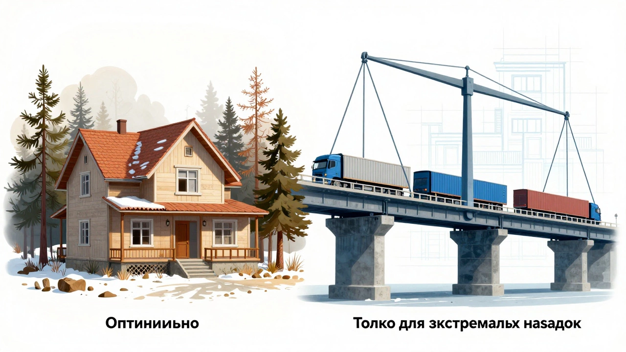 Сравнение: дом на М500 и мост на М600 — оптимальный выбор для жилого строительства.