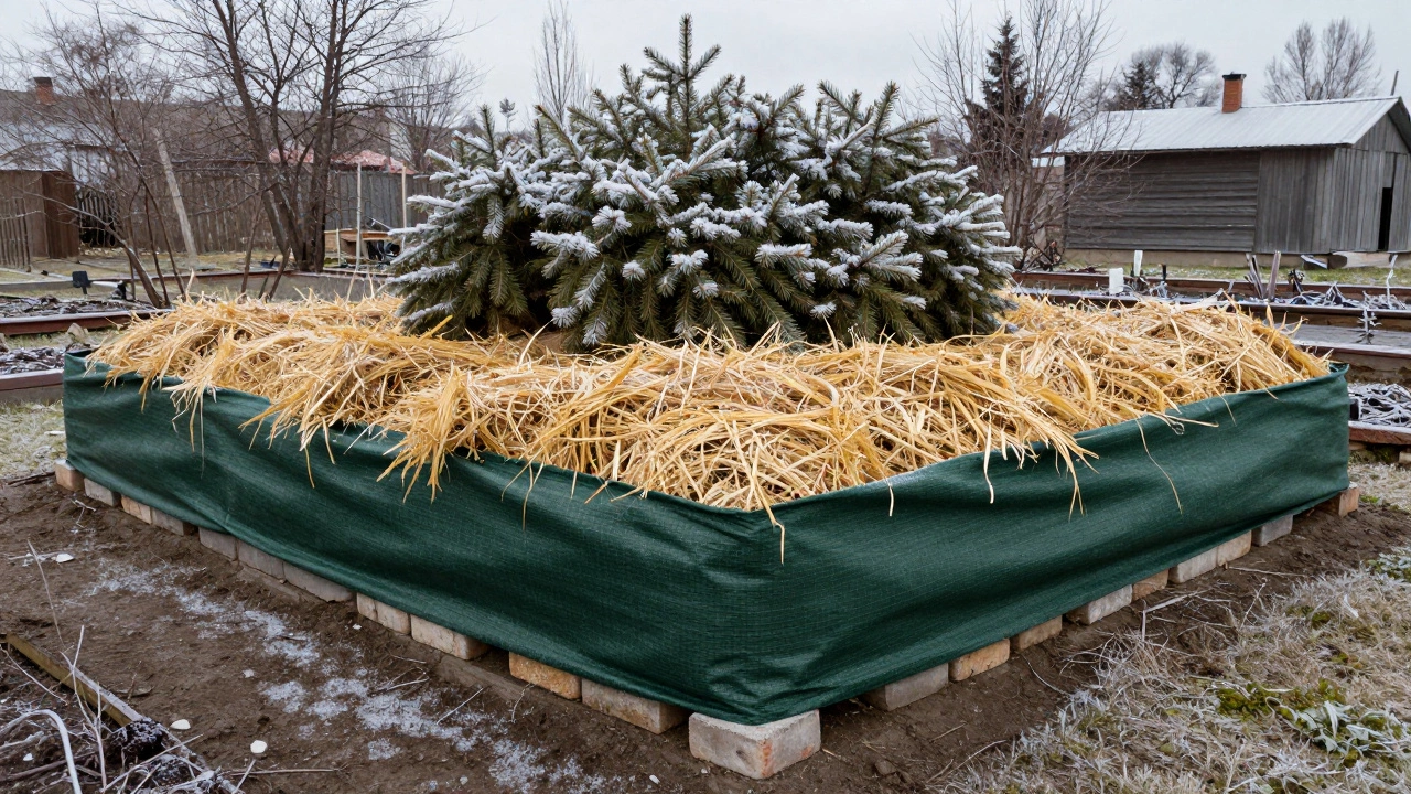 Чем накрывать грядки на зиму: лучшие материалы и способы защиты огорода