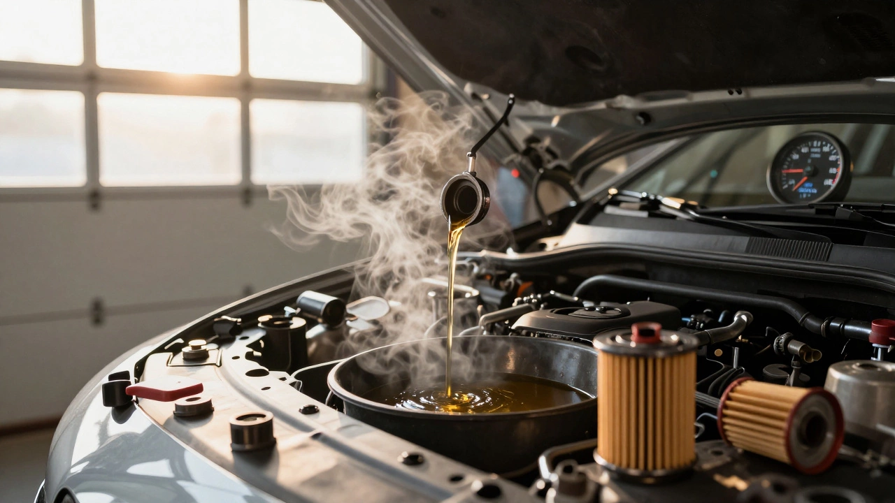 Как долго прогревать машину перед заменой масла: правильная температура и время