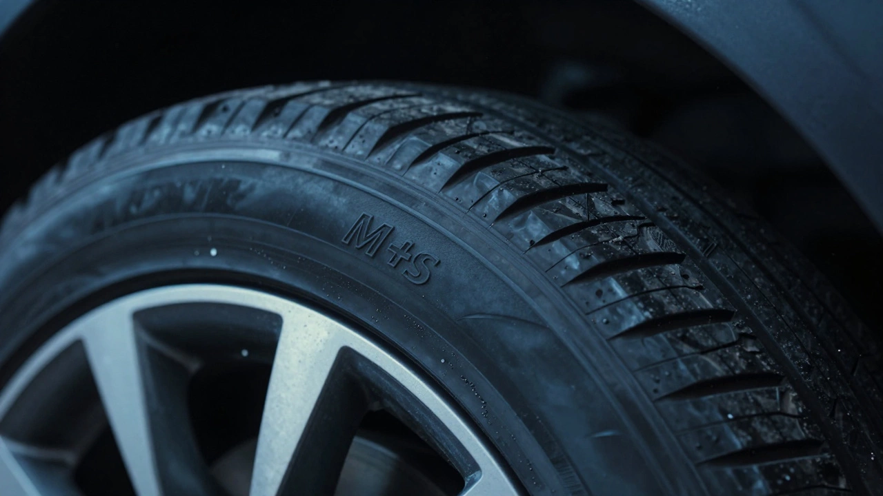 Что значат M+S и снежинка на шинах: расшифровка маркировки